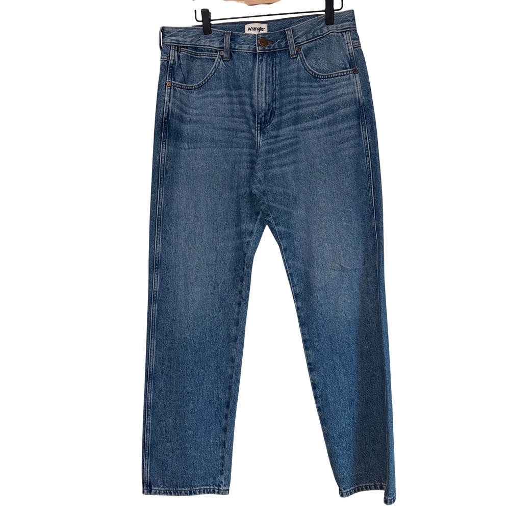 Wrangler Horizon H855 Mens‎ Relaxed Straight Fit Blue Denim Jeans 32x32